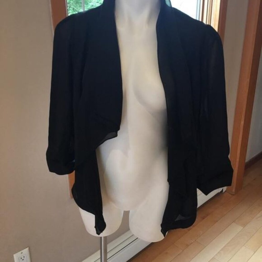 Sheer blazer